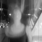 woman walking down the street