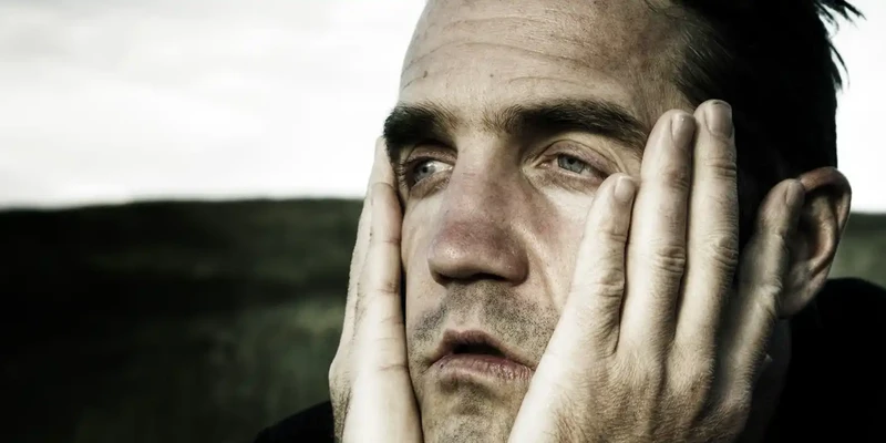 lonely businessman depressed about life