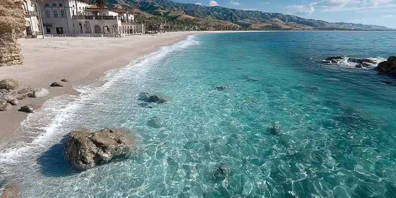 malibu california historic beachfront crystal waters